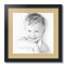 ArtToFrames 18x18" Matted Picture Frame with 14x14" Single Mat Photo Opening Framed in 1.25" Black and 2" Mat (FWM-3926-18x18)